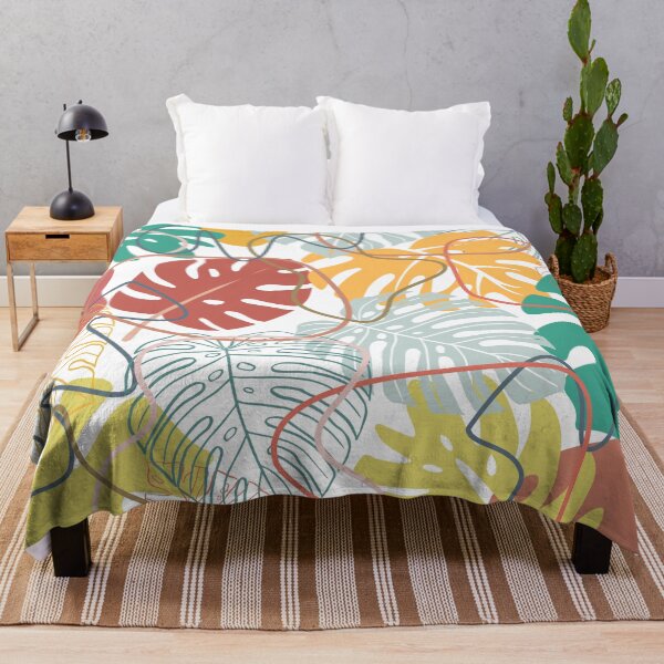Item preview, Abstract Leaves Warm Tone designed and sold by aniicreates.