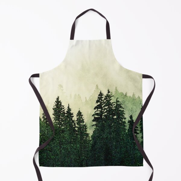 Artikelvorschau, Misty Forest - Aquarell entworfen und verkauft von Homebody Hobbyist.
