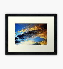Skywards Framed Print
