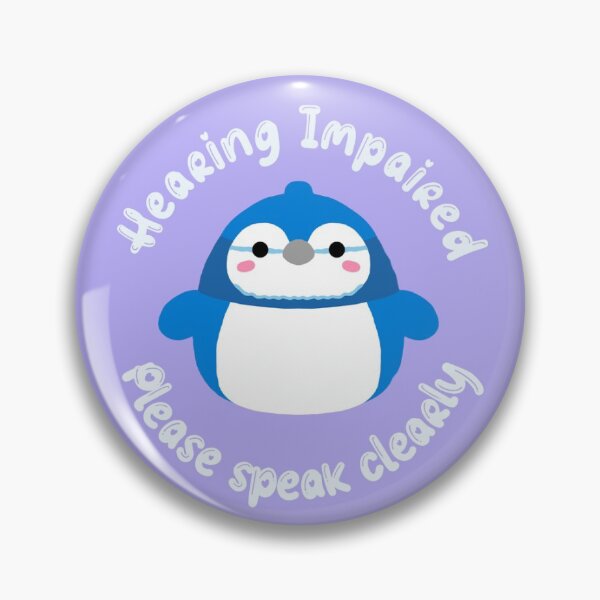 Item preview, Hearing Impaired Badge  designed and sold by NatashaMiaow.