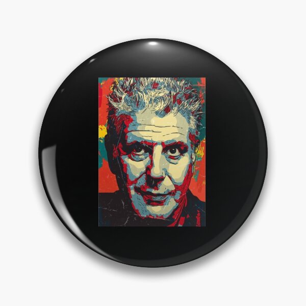 Item preview, Bourdain Painting Color Shirt designed and sold by Angelasher83.