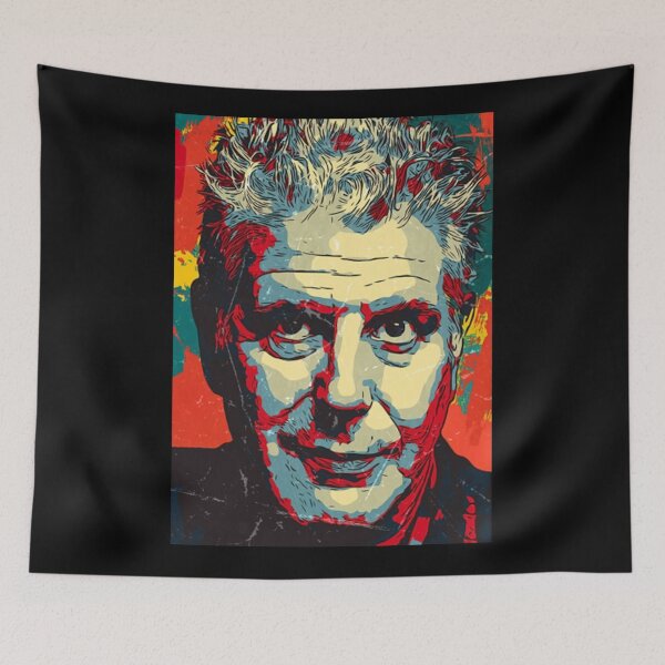 Item preview, Bourdain Painting Color Shirt designed and sold by Angelasher83.