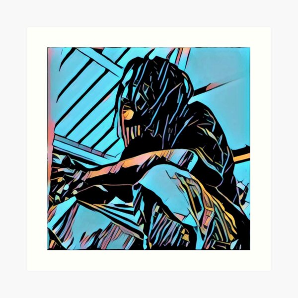 The Pondering Man Art Print