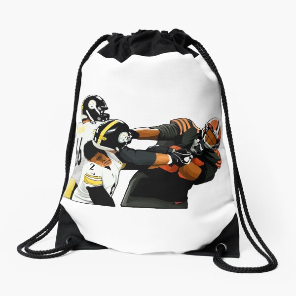 Vista previa del artículo con la obra «Myles Garrett golpeó a Mason Rudolph», diseñado y vendido por BornOfGoalers.