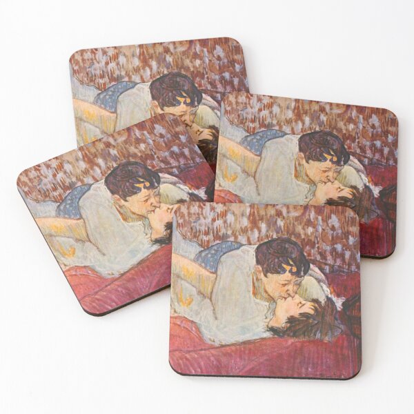 Item preview, Henri de Toulouse-Lautrec - In Bed, The Kiss designed and sold by Vivanne-art.