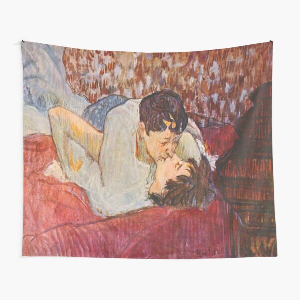 Artikel-Vorschau von Henri de Toulouse-Lautrec - Im Bett, Der Kuss, designt und verkauft von Vivanne-art.