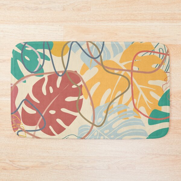 Item preview, Abstract Leaves Warm Tone designed and sold by aniicreates.