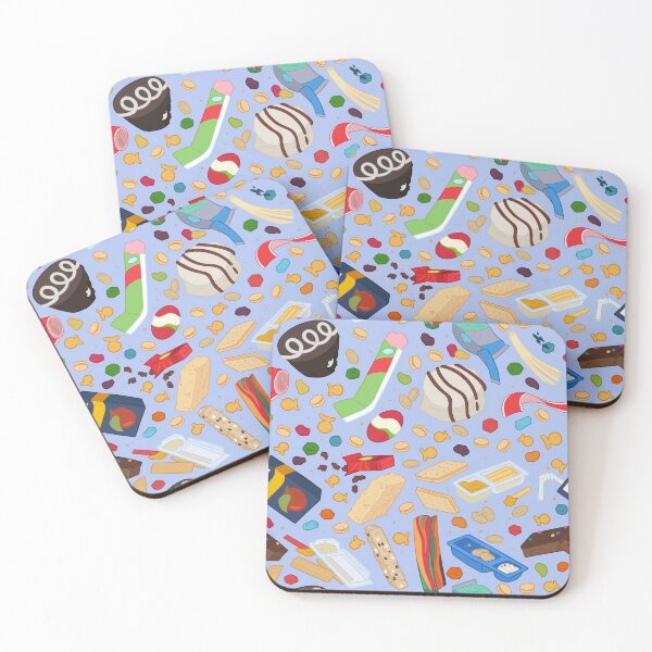 Item preview, Nostalgic Lunchbox Snacks - Tile Pattern designed and sold by Knadire.