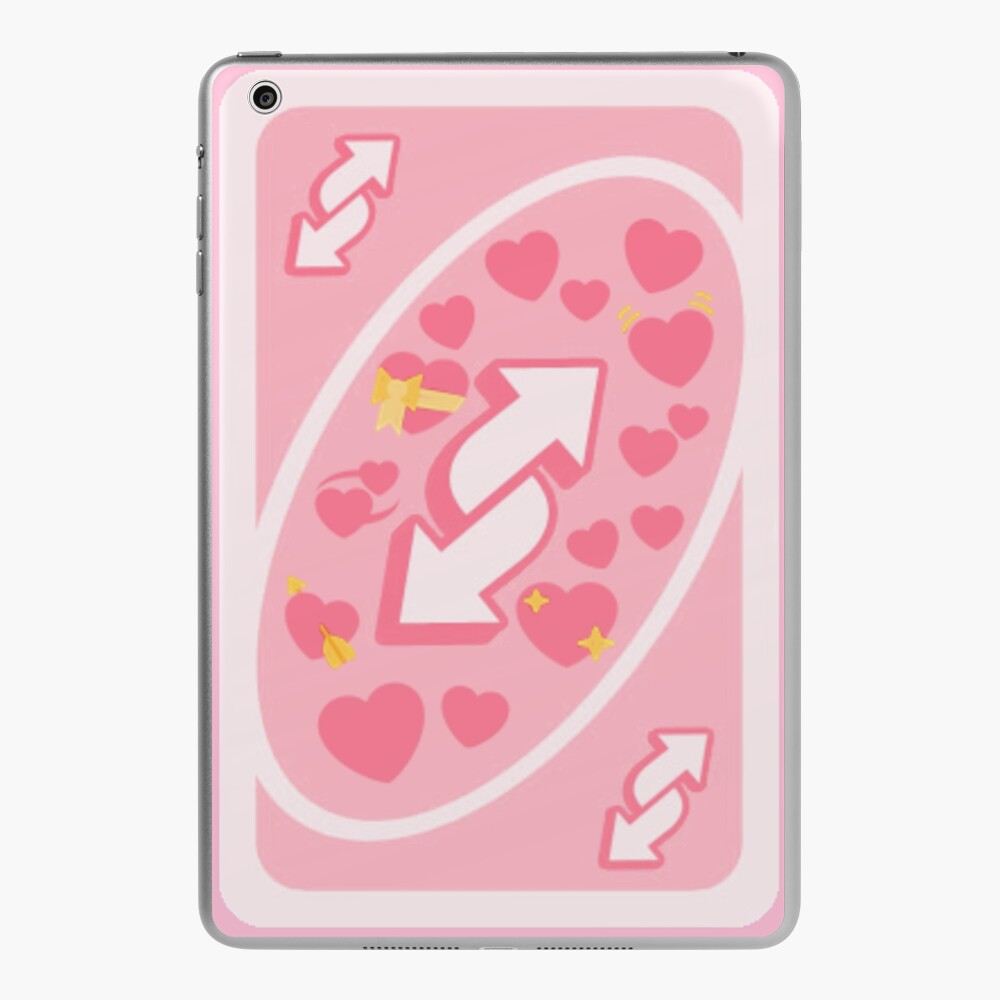 genderfluid pride uno reverse card | iPad Case & Skin