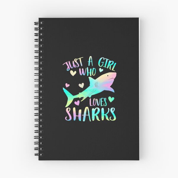 Item preview, Just a Girl Who Loves Sharks Cute Shark Lover Girls Themed  designed and sold by SeleneFrances.