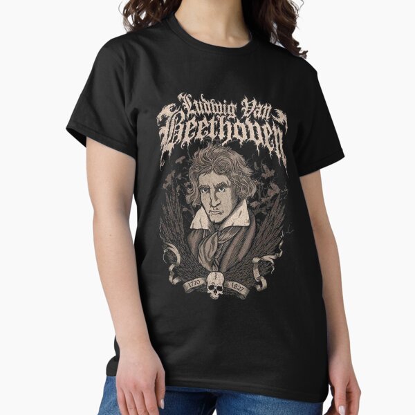 Item preview, Ludwig-Van-Beethoven-Death-Metal designed and sold by DAWNROTUNO.