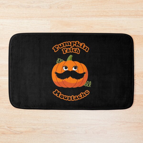 Item preview, Pumpkin Patch Moustache Cute Funny Happy Hallowe'en Thanksgiving Movember Veggie Humour Pumpkin designed and sold by H3designs.