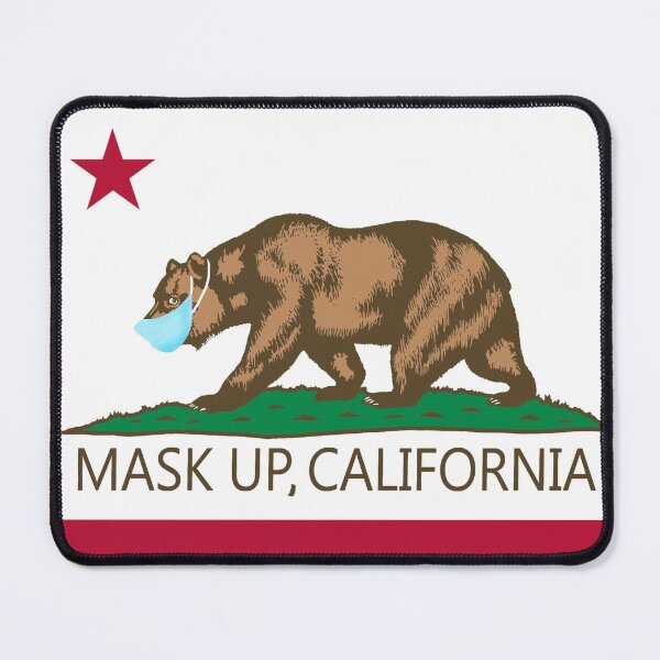 Item preview, MASK UP, CALIFORNIA designed and sold by Gravityx9.