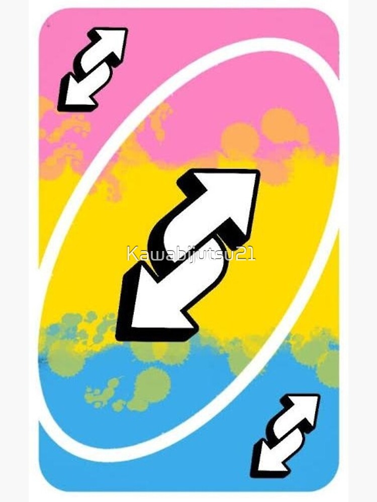 UNO Reverse card - Yellow Greeting Card for Sale by crossesdesign