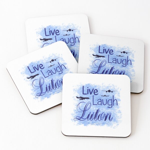 Item preview, Live Laugh Luton Blue designed and sold by EzraricGeorge.