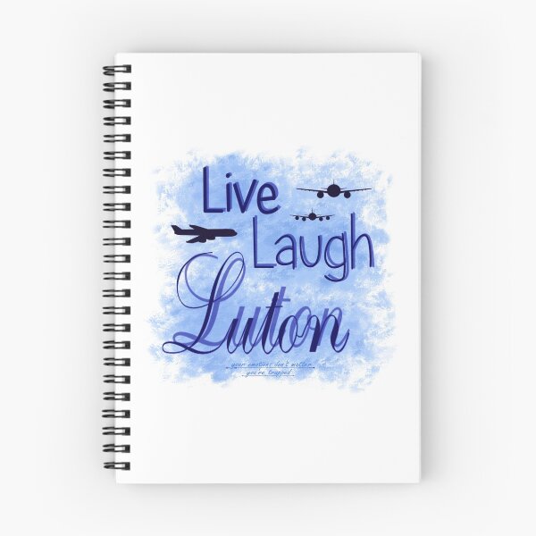 Item preview, Live Laugh Luton Blue designed and sold by EzraricGeorge.