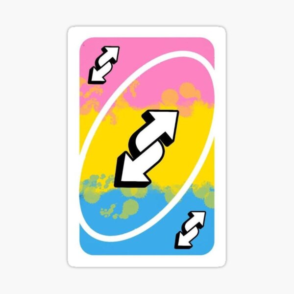 Reverse UNO Card Sticker for Sale by abbybobabby64