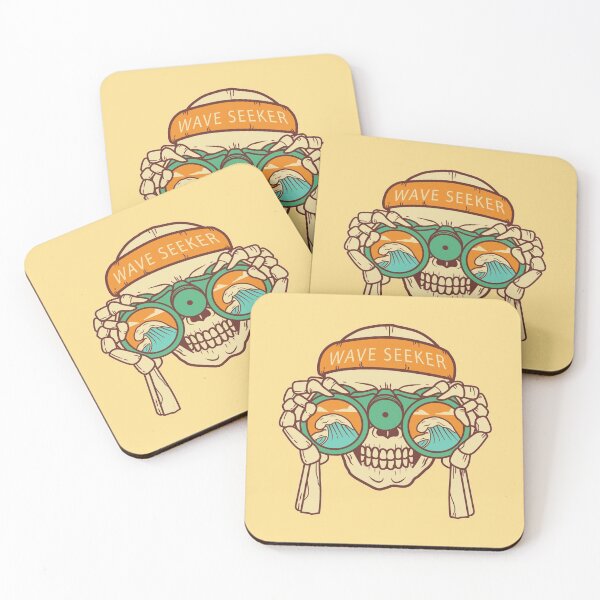 Item preview, Wave Seeker Surfing skeleton - salty designed and sold by MotherOfBears.