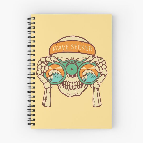 Item preview, Wave Seeker Surfing skeleton - salty designed and sold by MotherOfBears.