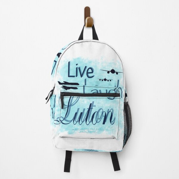 Item preview, Live Laugh Luton Light Blue Classic designed and sold by EzraricGeorge.