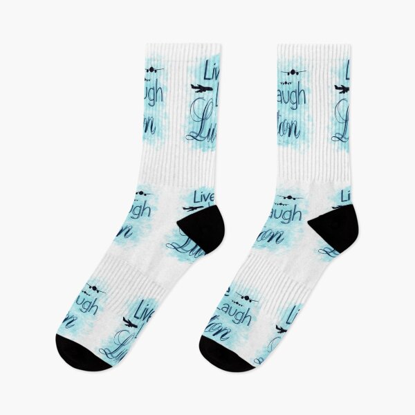 Item preview, Live Laugh Luton Light Blue Classic designed and sold by EzraricGeorge.
