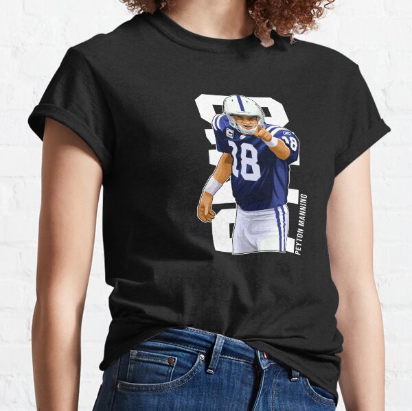 Peyton Manning Denver Broncos Hall Of Fame Signature T-Shirt