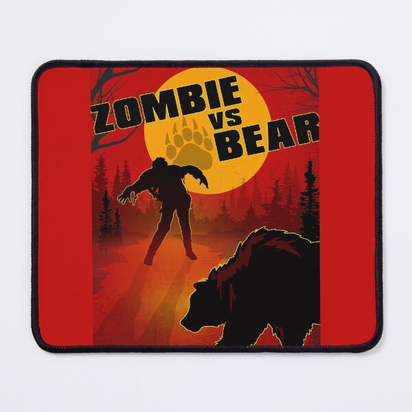 Item preview, Zombie vs Bear Awesome Graphic Art - Zombie  designed and sold by CattlettArt.
