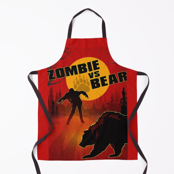 Item preview, Zombie vs Bear Awesome Graphic Art - Zombie designed and sold by CattlettArt.