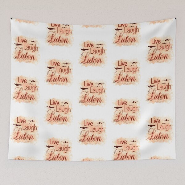 Item preview, Live Laugh Luton Peach Classic designed and sold by EzraricGeorge.