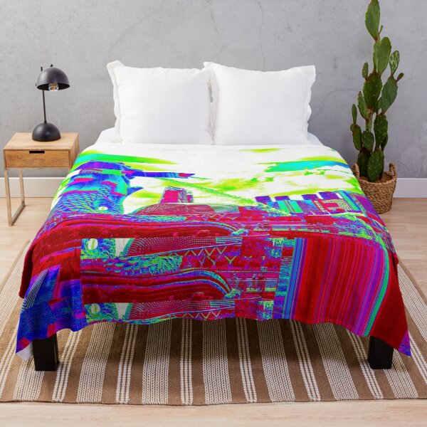 Item preview, Singapore Coastline Lion Fountain Glitch Art designed and sold by glitchhub.