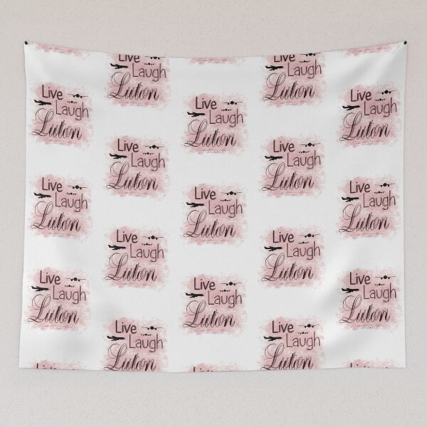 Item preview, Live Laugh Luton Pink Classic designed and sold by EzraricGeorge.