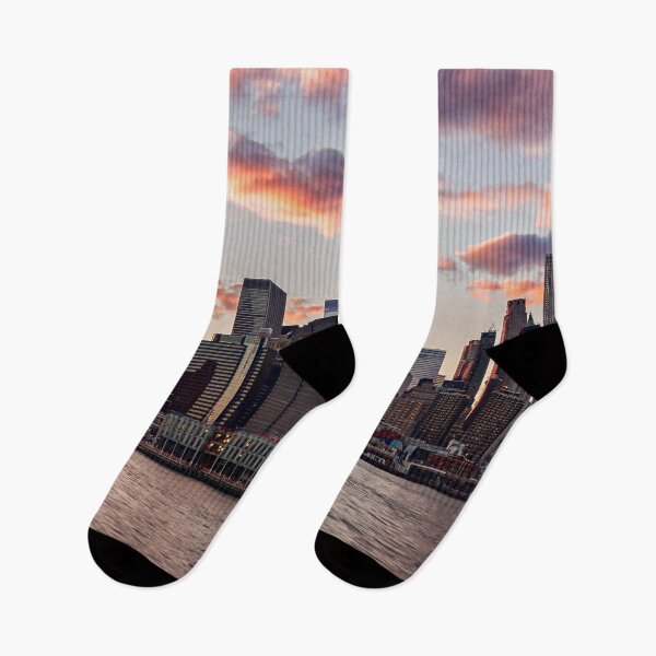 Item preview, New York Skyline Downtown NY Sunset designed and sold by Piper-Deals.