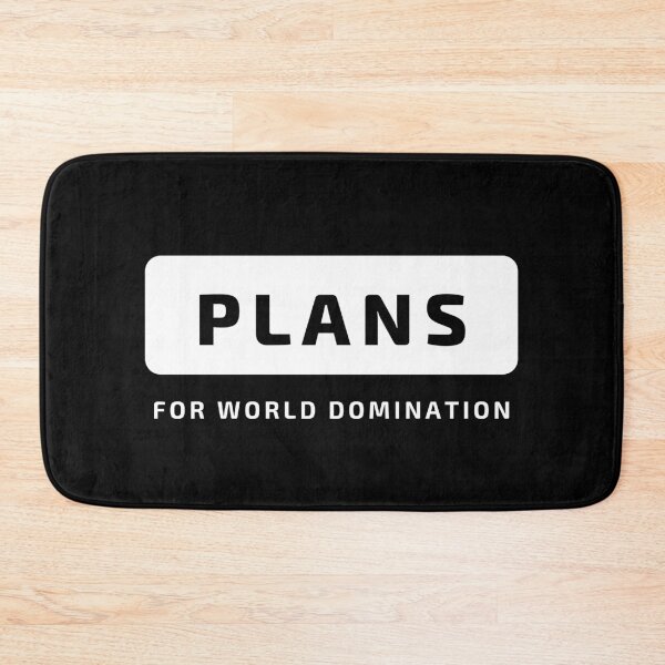 Item preview, Plans for world domination designed and sold by Joel-QO.