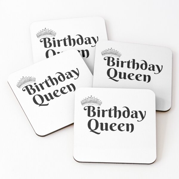 Item preview, Happy Birthday queen Gold Text, Gift for Birthday  Bash party, unisex t- shirt designed and sold by Luckydoe1.