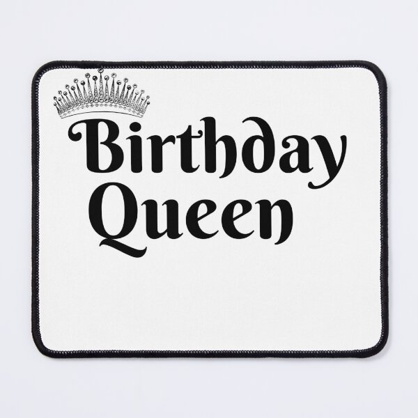 Item preview, Happy Birthday queen Gold Text, Gift for Birthday  Bash party, unisex t- shirt designed and sold by Luckydoe1.