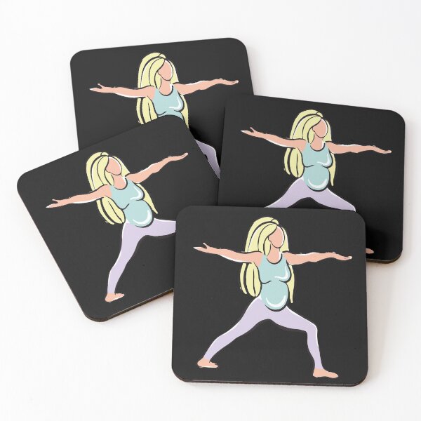 Item preview, yoga pregnant woman Yoga poses for pregnant ladies, yoga poses for pregnant womens, poses for pregnancy designed and sold by thenewall.