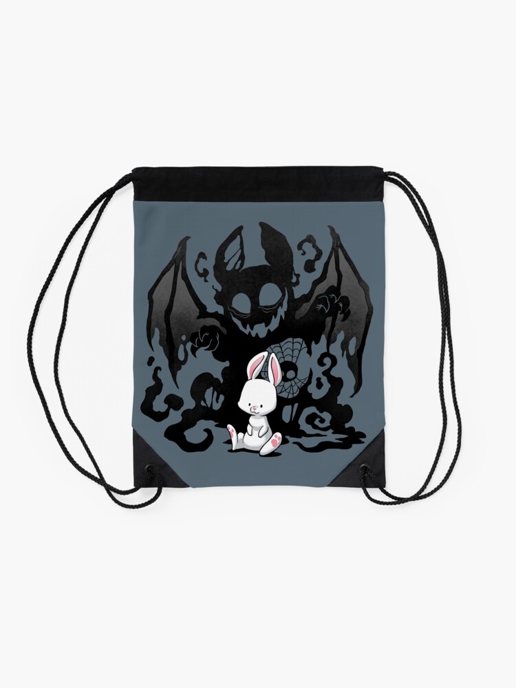Alternate view of Beast Bunny Drawstring Bag
