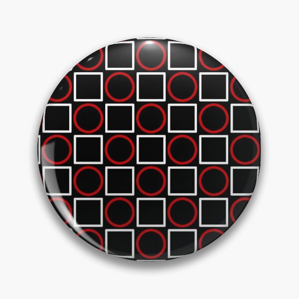 Item preview, Round & Square Pattern-Black designed and sold by Altan-HK.