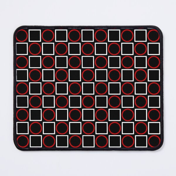Item preview, Round & Square Pattern-Black designed and sold by Altan-HK.
