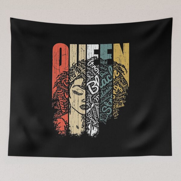 Item preview, Woman African Queen Strong Black American designed and sold by ClareMadelane.