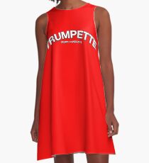 TRUMPETTE - Female Donald Trump Supporter design A-Line Dress