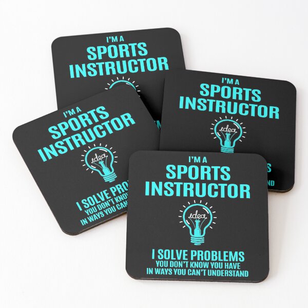 Item preview, Sports Instructor T Shirt - Sports Instructor I Solve Problems Gift Item Tee designed and sold by politevann.