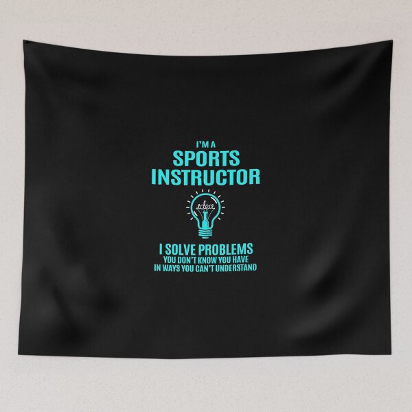 Item preview, Sports Instructor T Shirt - Sports Instructor I Solve Problems Gift Item Tee designed and sold by politevann.