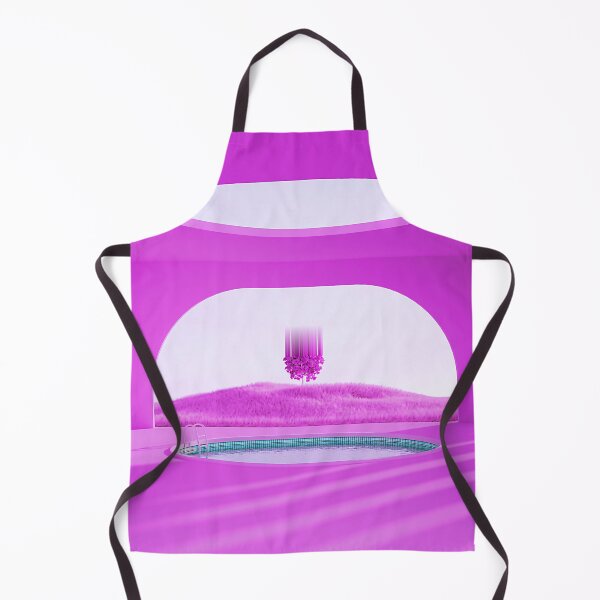Item preview, Vaporwave Fantasy Pool with Nature Glitch Art designed and sold by glitchhub.