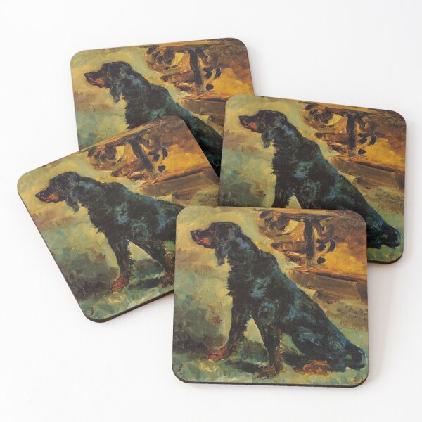 Item preview, Henri de Toulouse-Lautrec - Dun, a Gordon Setter Belonging to Comte Alphonse de Toulouse Lautrec designed and sold by Vivanne-art.