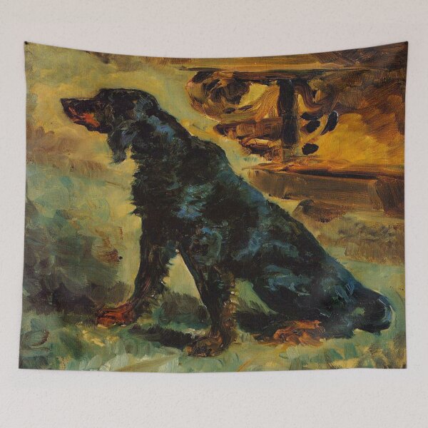 Item preview, Henri de Toulouse-Lautrec - Dun, a Gordon Setter Belonging to Comte Alphonse de Toulouse Lautrec designed and sold by Vivanne-art.