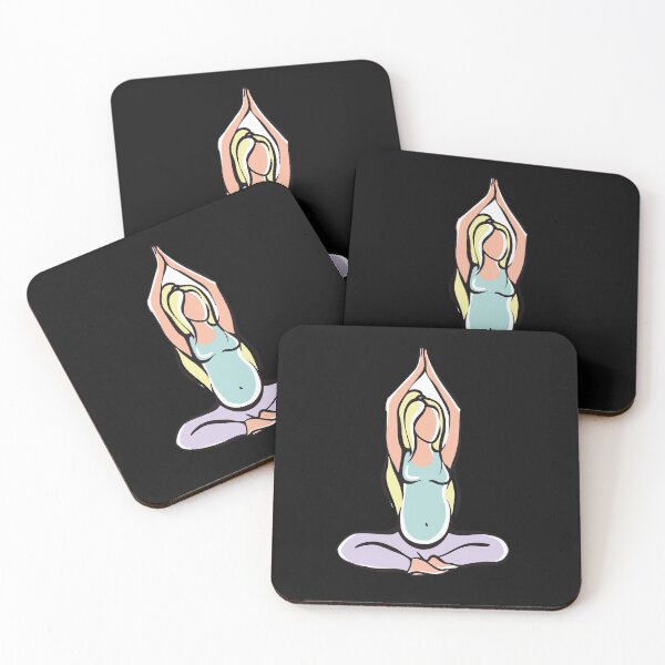Item preview, yoga pregnant woman Yoga poses for pregnant ladies, yoga poses for pregnant womens, poses for pregnancy designed and sold by thenewall.