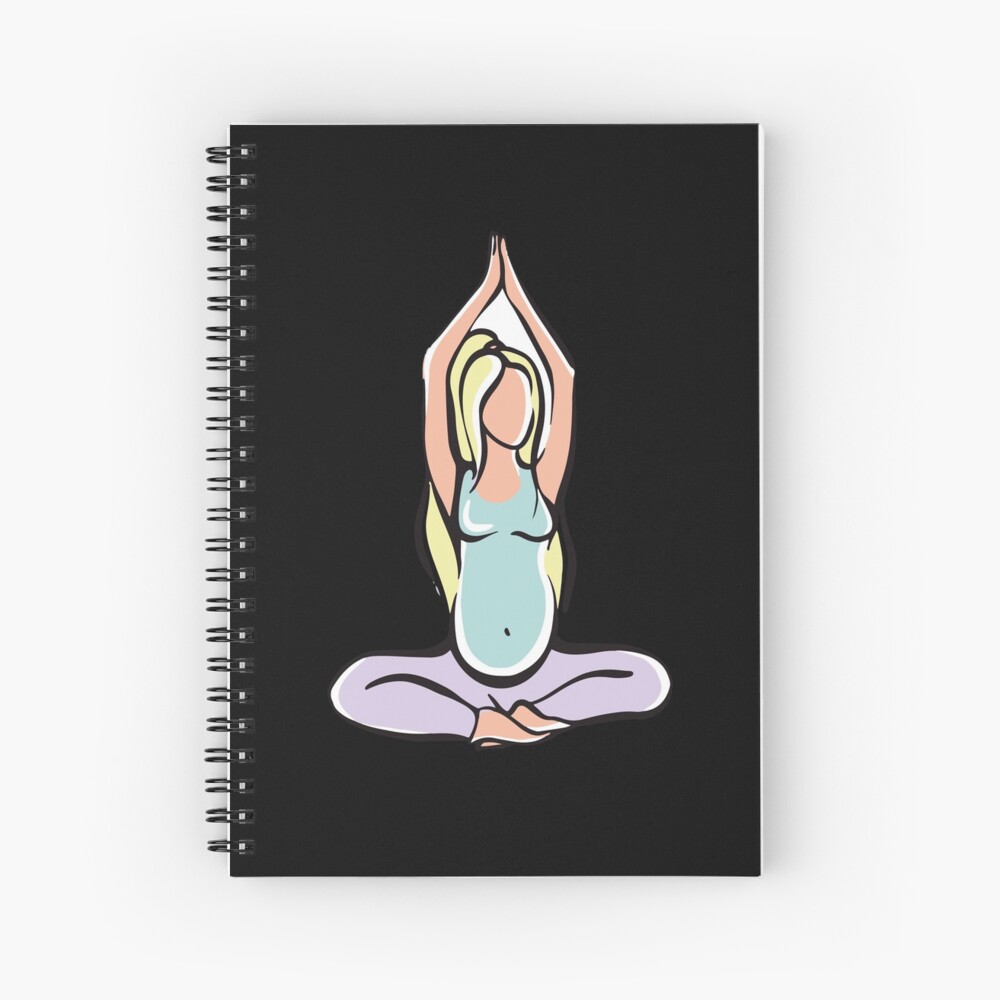 Cuaderno De Espiral Yoga Mujer Embarazada Posturas De Yoga Para Mujeres Embarazadas Posturas 4620