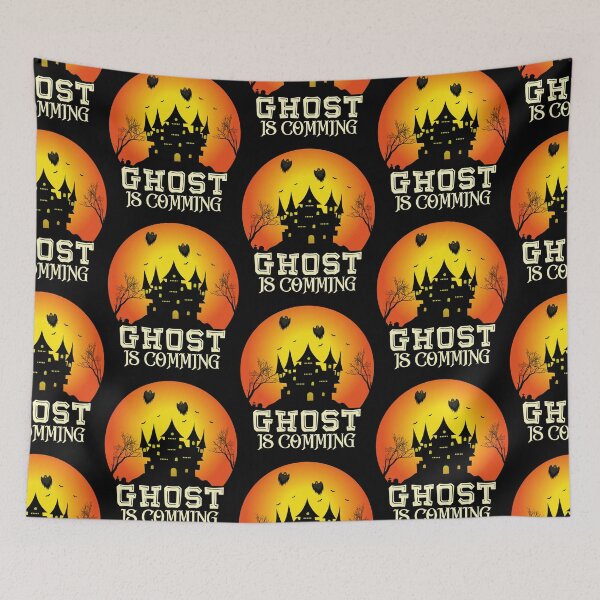 Item preview, Ghost Is Coming Halloween  designed and sold by NoorMohamou.