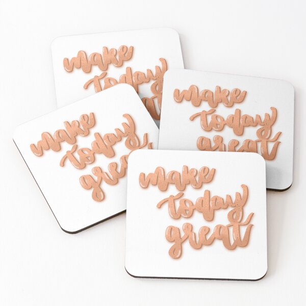 Item preview, Make Today Great Quote Motivation Productivity Self-improvement Girlboss designed and sold by artbysharmaine.